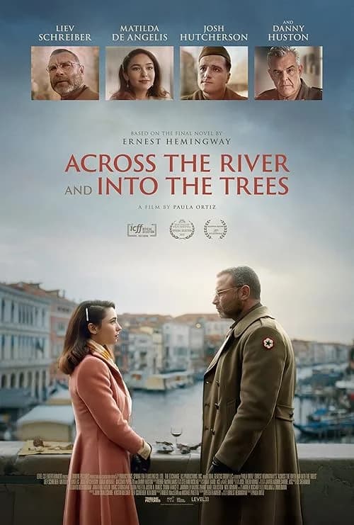 Across the River and Into the Trees film posteri