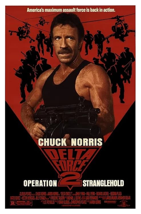 Delta Force 2: The Colombian Connection film posteri