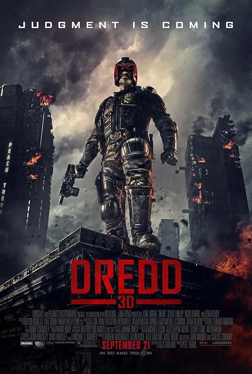 Dredd film posteri