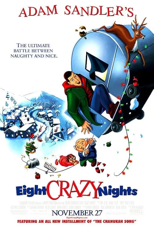 Eight Crazy Nights film posteri