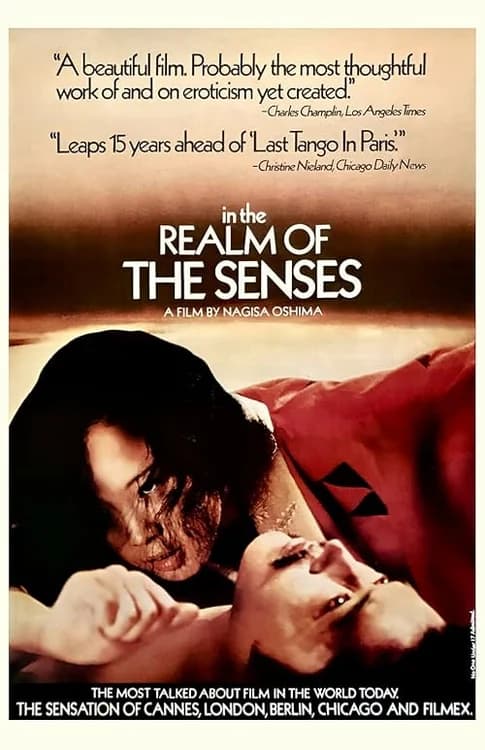 In the Realm of the Senses film posteri