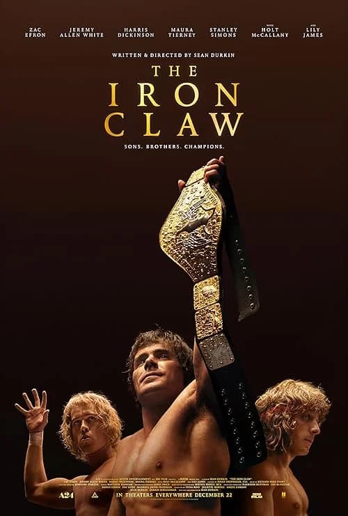 The Iron Claw film posteri